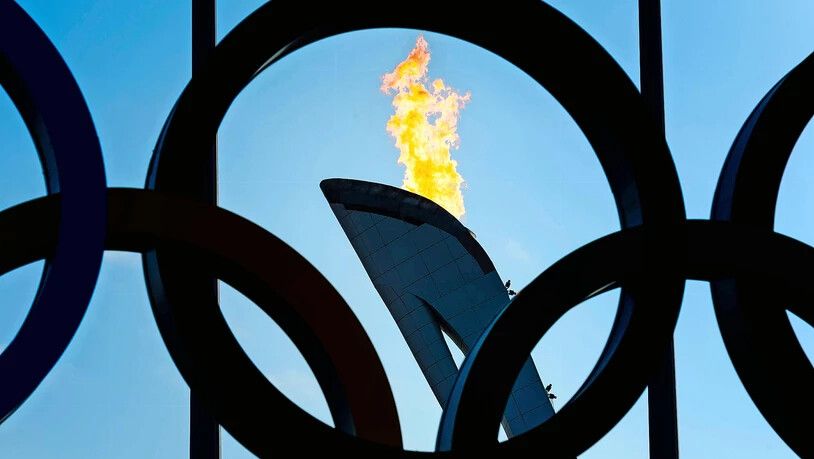 Wo das Olympische Feuer 2026 brennen wird ist noch unklar. Bild Keystone