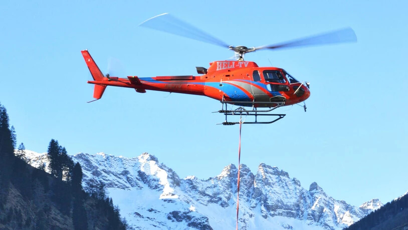 3000 Einsätze flogen private Helikopter-Unternehmen während den Waldbränden.