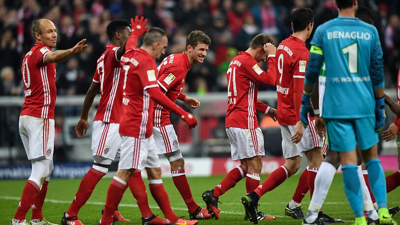 Bayern München strebt in der deutschen Bundesliga den fünften Meistertitel in Serie an