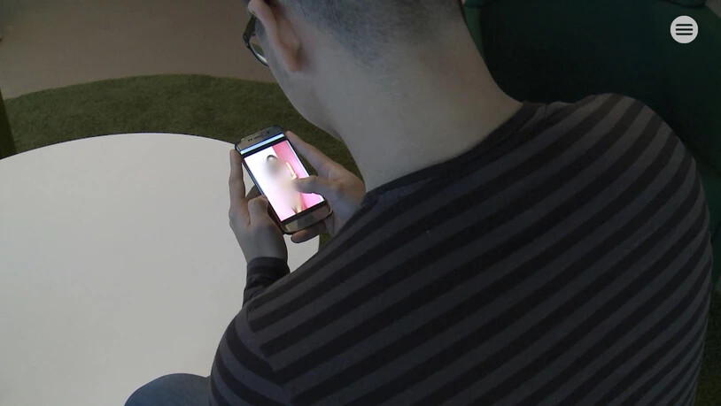 Sexting in der Schweiz nimmt zu. Screenshot TV Südostschweiz