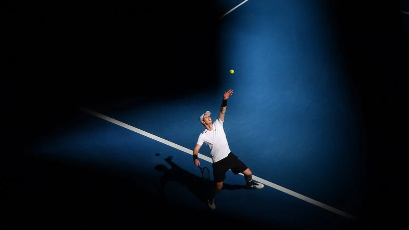 Für einmal kein Platz an der Sonne: Andy Murray schied am Australian Open im Achtelfinal aus