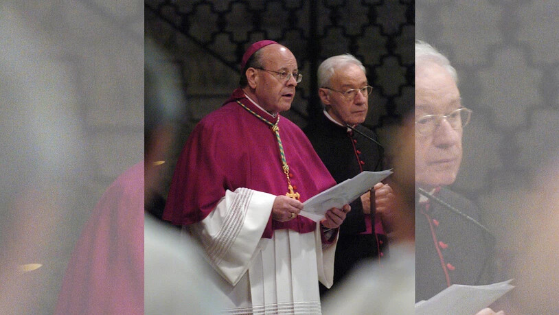 Im April wird Bischof Vitus Huonder 75 Jahre alt und muss dem Papst daher den Rücktritt anbieten. Wie es nach ihm weitergeht ist noch unklar. Bild Nadja Simmen 