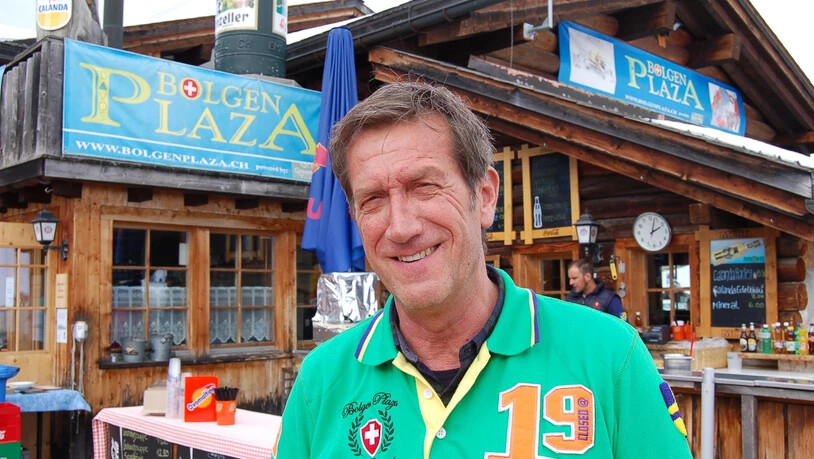 Werner Seiler, Pächter des Davoser Restaurants «Bolgen Plaza». Bild Béla Zier