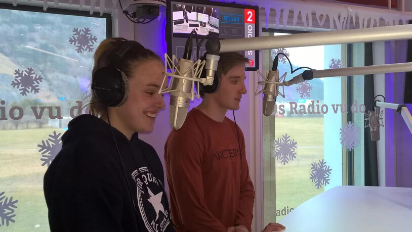Am Sonntag waren Sina und Lukas im Radiostudio zu Besuch.