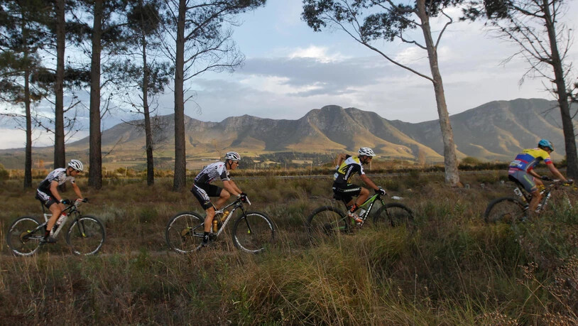 Die Idylle trügt: Das Cape Epic gilt als eines der härtesten Radrennen der Welt. Bild Keystone