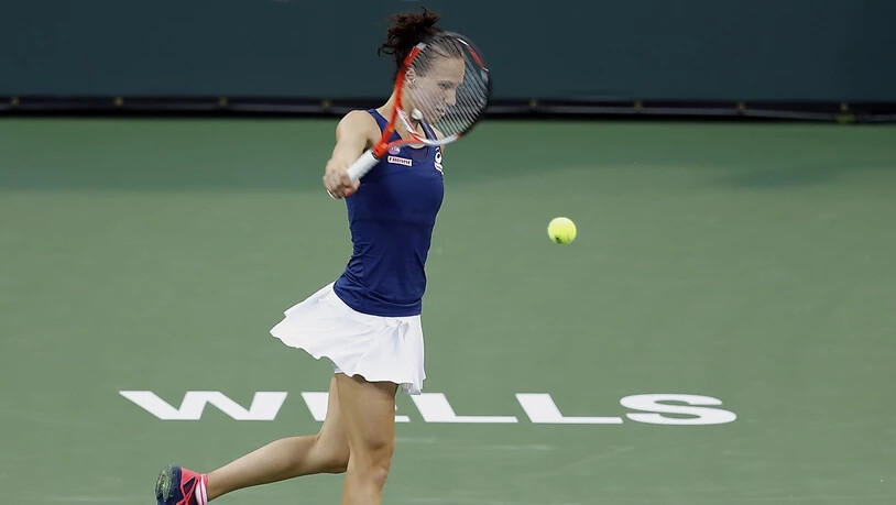 Viktorija Golubic konnte Madison Keys nur selten fordern (Archivbild)