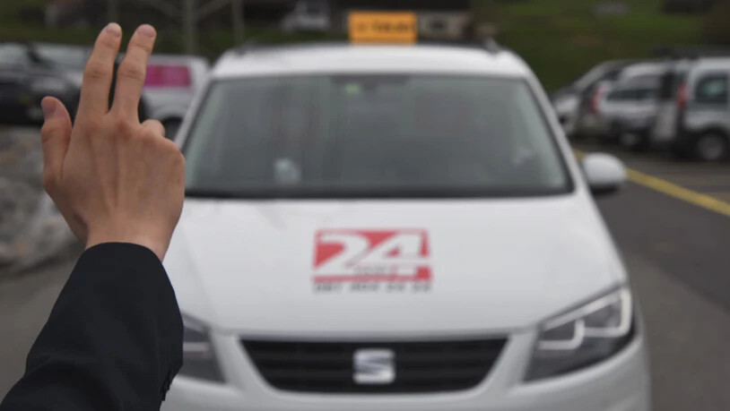 In Chur setzt das Unternehmen Fahrdienste 24 AG auf die neue App «go!». Bild Thomas Kind