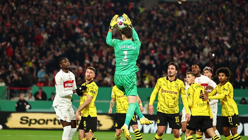 Gregor Kobel ist der grosse und sichere Rückhalt von Dortmund