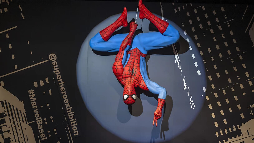 Und natürlich darf auch Spider-Man in der Ausstellung Ausstellung "Marvel: Universe of Super Heroes" nicht fehlen.