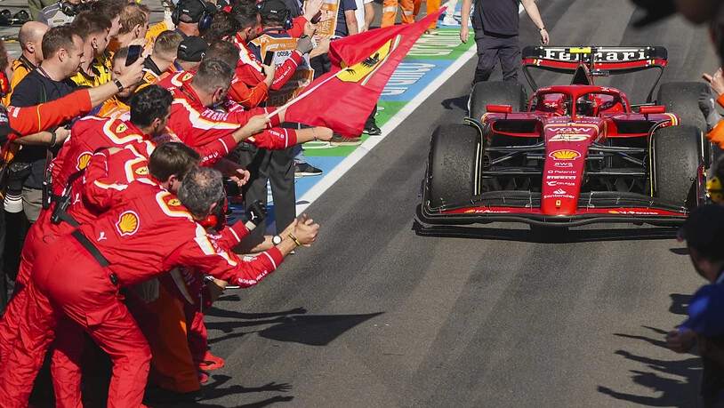 Ferrari feiert den ersten Doppelsieg in der Formel 1 seit zwei Jahren