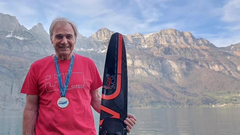 Erfolgreicher Senior: Wasserskifahrer Ernst Sprenger kehrt als Europameister zurück.