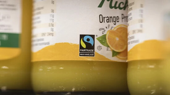 Beliebtes Label: Der Fairtrade-Marktanteil betrug bei Fruchtsäften im letzten Jahr 30 Prozent. (Archivbild)