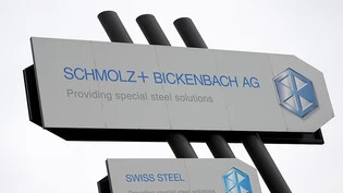 Mehr Stahl verkauft: Der Stahlhersteller Schmolz+Bickenbach konnte sich im ersten Quartal gegenüber der Vorjahresperiode steigern. (Archiv)