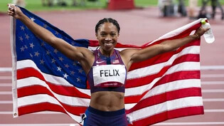 Allyson Felix ist mit 13 WM-Titel und 7 Olympia-Goldmedaillen die erfolgreichste weibliche Leichtathletin