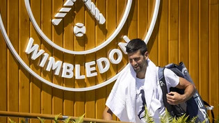 Titelverteidiger und erneut der grosse Favorit: Novak Djokovic in Wimbledon