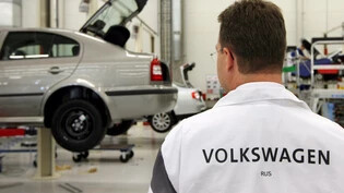 Volkswagen hat die Produktion in seinem Werk im russischen Kaluga bereits vor einem Jahr eingestellt. (Archivbild)
