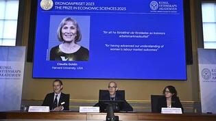 Die US-Ökonomin Claudia Goldin hat den Wirtschaftsnobelpreis erhalten. Das verkündete am Montag die Königlich-Schwedische Akademie der Wissenschaften.
