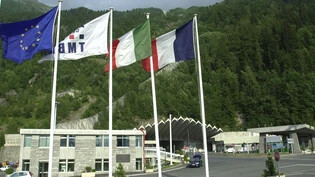 Der Mont-Blanc-Tunnel wird ab Montag für zwei Monate für
Wartungsarbeiten geschlossen. (Archivbild)