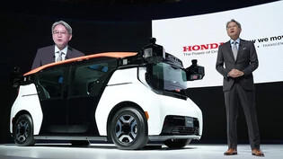 Die "Origin"-Fahrzeuge wurden zusammen mit Honda entwickelt und sollen nach bisherigen Plänen in einigen Jahren auch in Japan zum Einsatz kommen. (Archivbild)