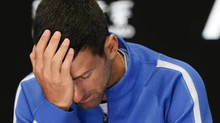 Selbstkritisch und von seiner Leistung schockiert: Novak Djokovic nach der Halbfinal-Niederlage am Australian Open gegen Jannik Sinner