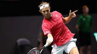 Angeführt vom formstarken Leandro Riedi will das Schweizer Davis-Cup-Team in den Niederlanden überraschen