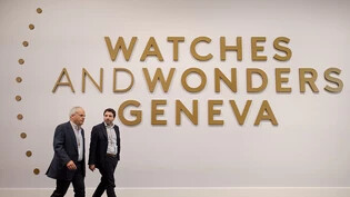 Palexpo-Hallen in Genf: An der "Watches & Wonders" präsentieren während einer Woche 54 Uhrenmarken ihr Sortiment. (Archivbild)