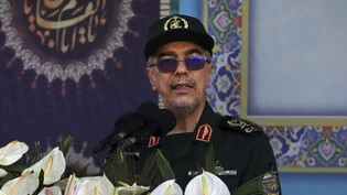 ARCHIV - Der Generalstabschef der iranischen Streitkräfte, General Mohammed Bagheri. Foto: Vahid Salemi/AP/dpa