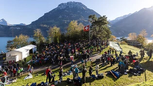 Rütlischiessen im November 2023: Der Nationalrat will, dass künftig die Eidgenossenschaft die Rütliwiese verwaltet und nicht mehr die Schweizerische Gemeinnützige Gesellschaft. (Archivbild)