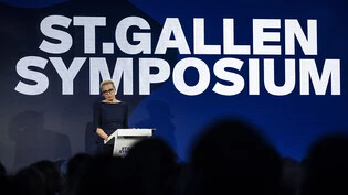 Julia Nawalnaja sprach am St. Gallen Symposium über die "Freiheit als höchstes und dennoch knappes Gut in der heutigen Zeit".