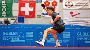 Eine Klasse für sich: Für den neuen Schweizermeister Barish Moullet ist Tischtennis Spitzensport.