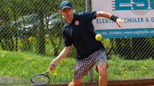 Der Titelverteidiger: Roman Valent tritt am Wochenende zum GLKB Tennis Open an.