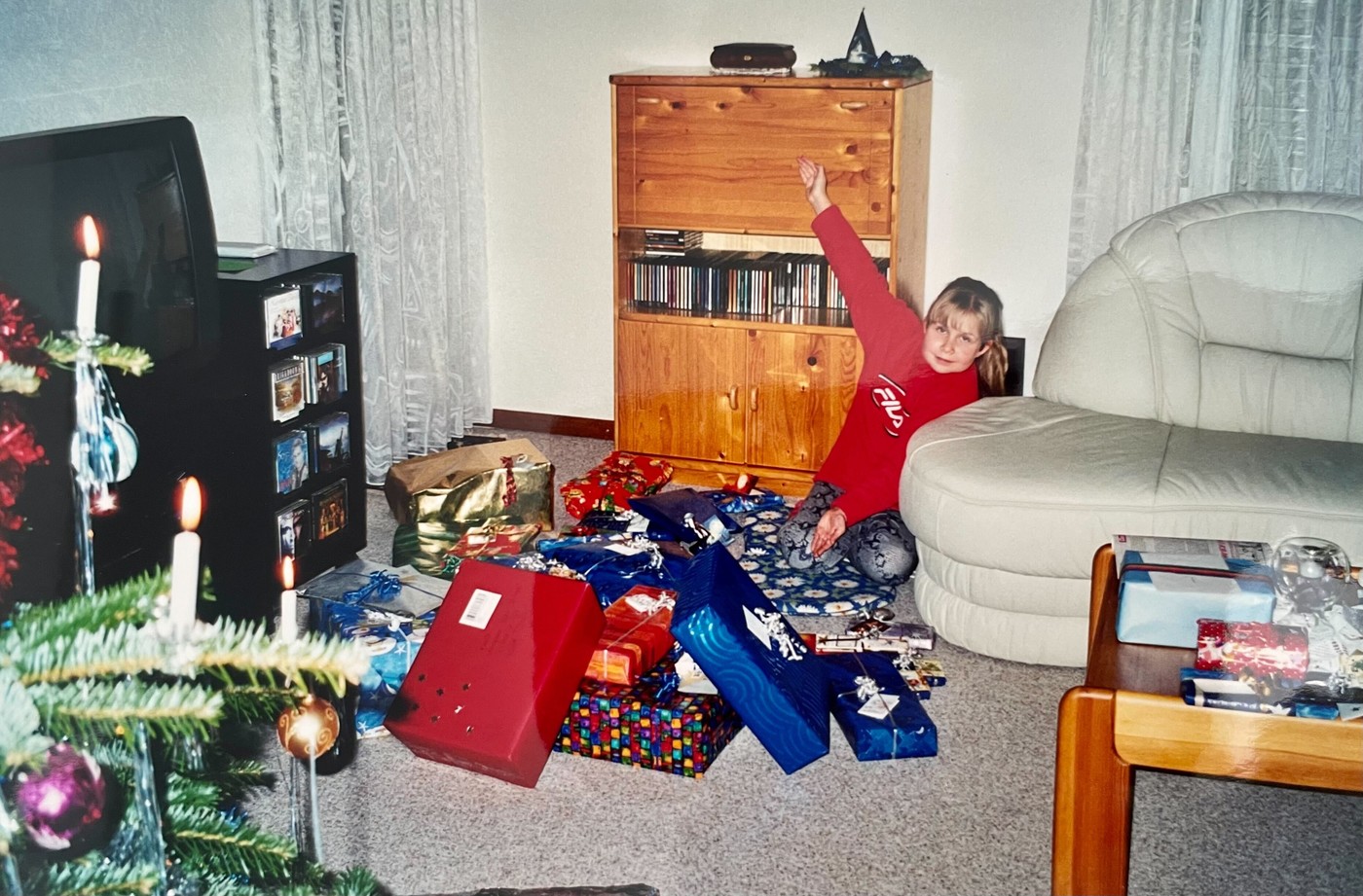 Ganz ehrlich: Ich war ein sehr, sehr verwöhntes Kind an Weihnachten.