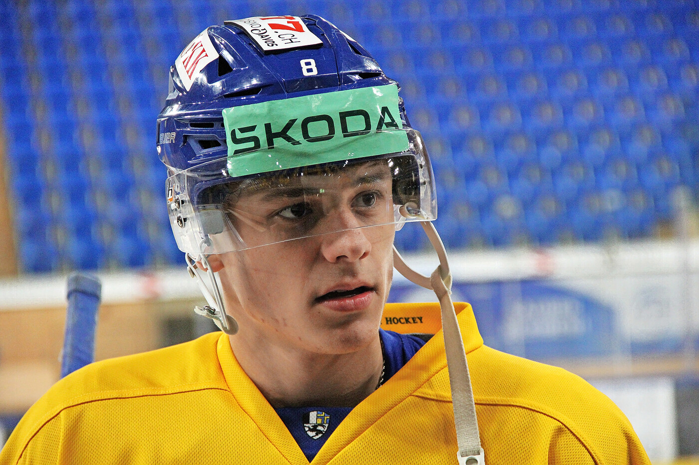 Rico Gredig im HCD-Dress.