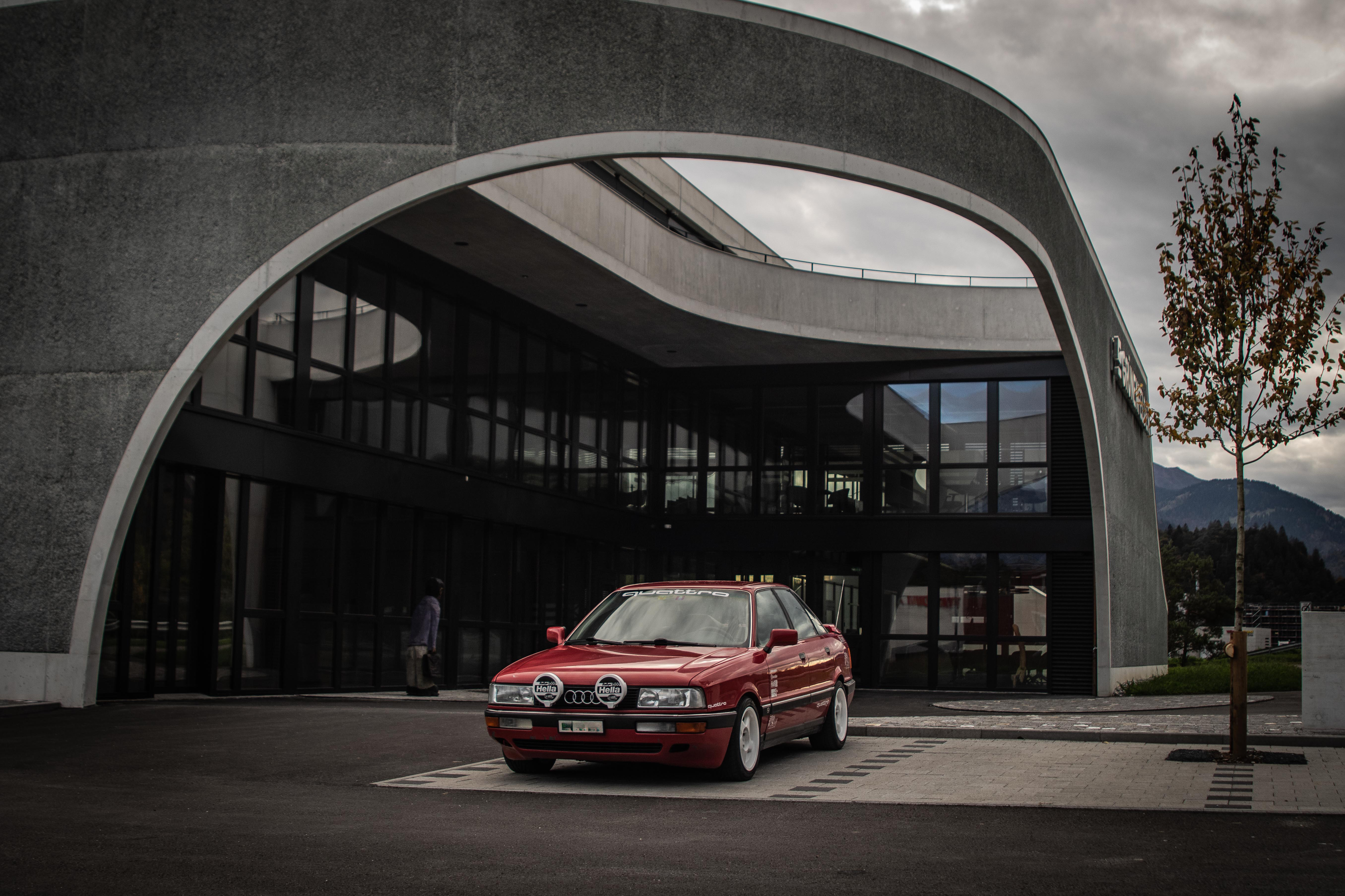 «Opas liebstes Auto»: So beschreibt Flavio Albrecht seinen «Audi 90 quattro», der heute nicht mehr so bieder aussieht wie damals.