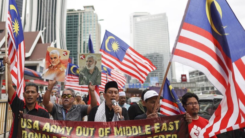 MALAYSIA USA IRAN PROTEST