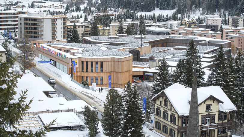 Davos Kongresszentrum World Economic Forum WEF Hotel Kongress