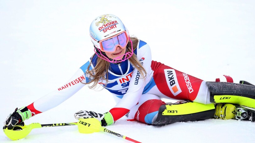 Für Charlotte Chable ist die Ski-Saison 2016/17 vorzeitig zu Ende