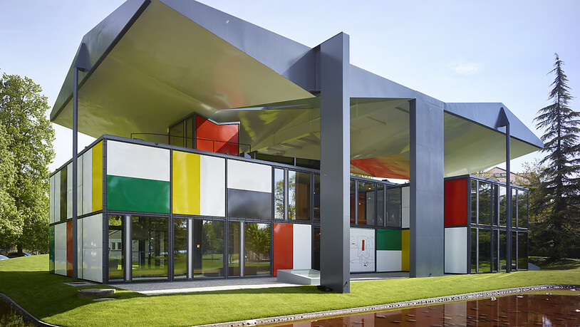 Nach seiner Instandsetzung ist der Pavillon Le Corbusier in Zürich ab Samstag wieder für Besucherinnen und Besucher geöffnet.