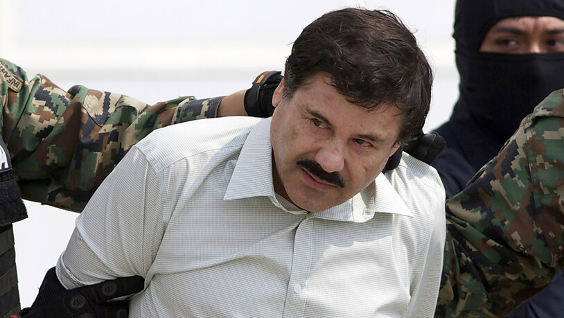 Soll den USA 12,6 Milliarden Dollar an mutmasslichen Einnahmen aus Drogengeschäften zahlen: der verurteilte mexikanische Drogenboss Joaquín "El Chapo" Guzman. (Archivbild)