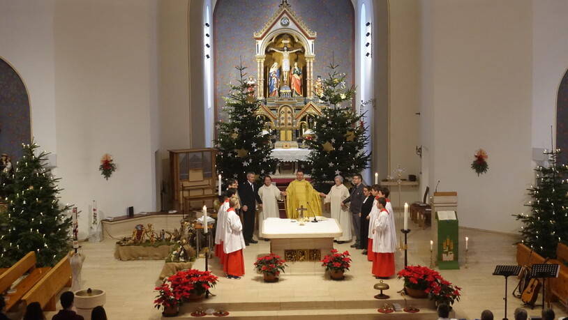 Ökumenischer Gottesdienst der Arbeitsgemeinschaft christlicher Kirchen in Davos in der Marienkirche
