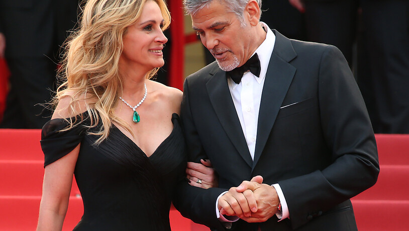 Julia Roberts und George Clooney spielen in einem neuen Spielfilm ehemalige Ehegatten. (Archivbild)