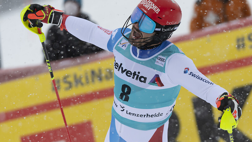 Loïc Meillard war als Fünfter bester Schweizer
