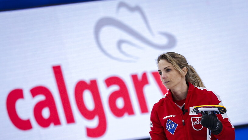 Silvana Tirinzoni und ihre Mitspielerinnen schreiben in Calgary mit einem Achterhaus Curling-Geschichte
