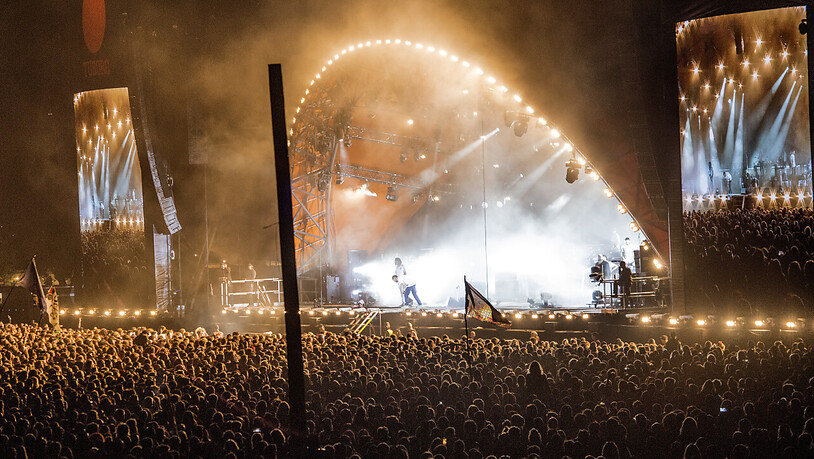 ARCHIV - Auch in diesem Jahr wird Dänemarks größtes Musikfest, das Roskilde Festival, ausfallen. Foto: Jens Noergaard Larsen/Ritzau Scanpix/AP/dpa