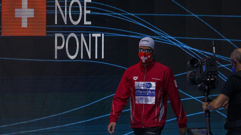 Noè Ponti läuft in Budapest auch über 100 m Delfin zum Final ein