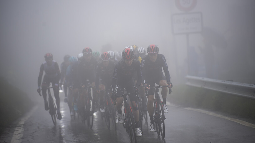Schlechtes Wetter stellte Anfang Monat schon die Fahrer bei der Tour de Romandie vor Probleme