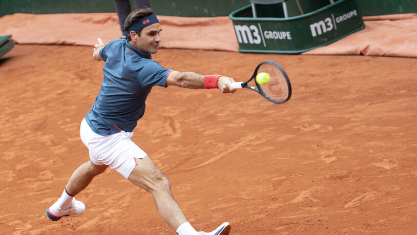 Roger Federer will sich auf dem Pariser Sand den letzten Schliff für die Rasensaison geben