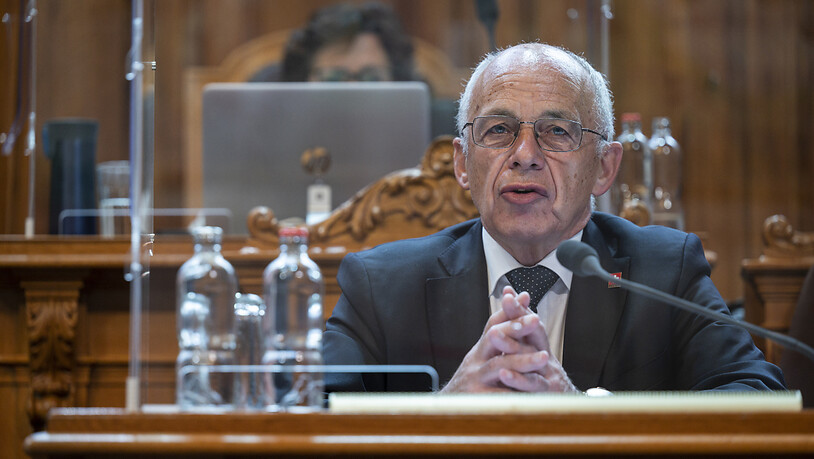 Finanzminister Ueli Maurer argumentierte am Mittwoch im Ständerat für die Abschaffung der Stempelsteuer.
