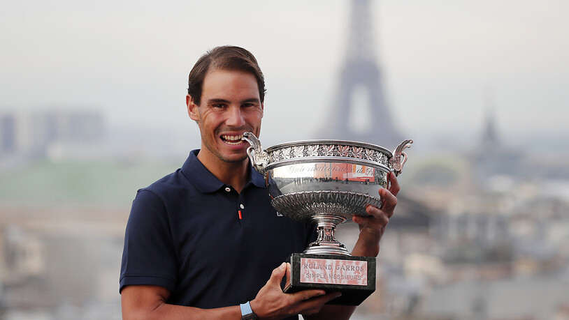 Rafael Nadal gewann die Trophäe von Roland Garros schon 13 Mal
