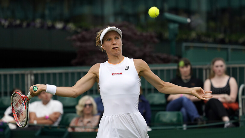 Dynamisch und fokussiert: Im Gegensatz zu Bencic und Teichmann steht Viktorija Golubic in Wimbledon in der 3. Runde